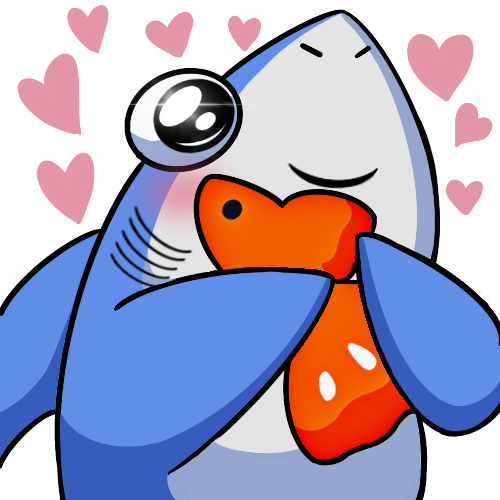 sharklove Discord sticker