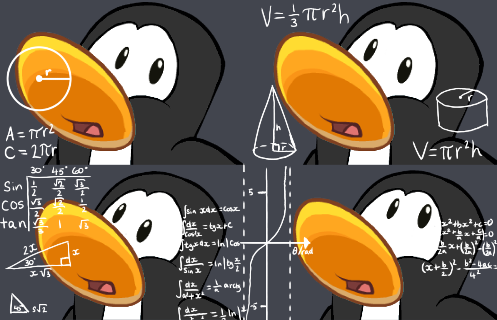 maths is hard Discord sticker