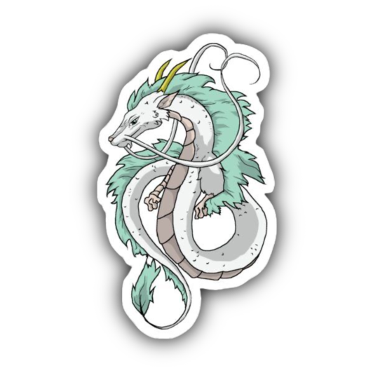 sragon-spirited away Discord sticker