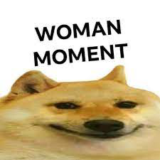 woman moment Discord sticker