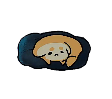 BreadDogSleepSad Discord sticker