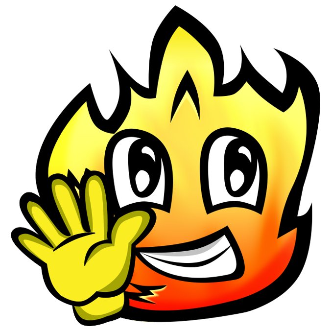 Iskierka Cześć Discord sticker
