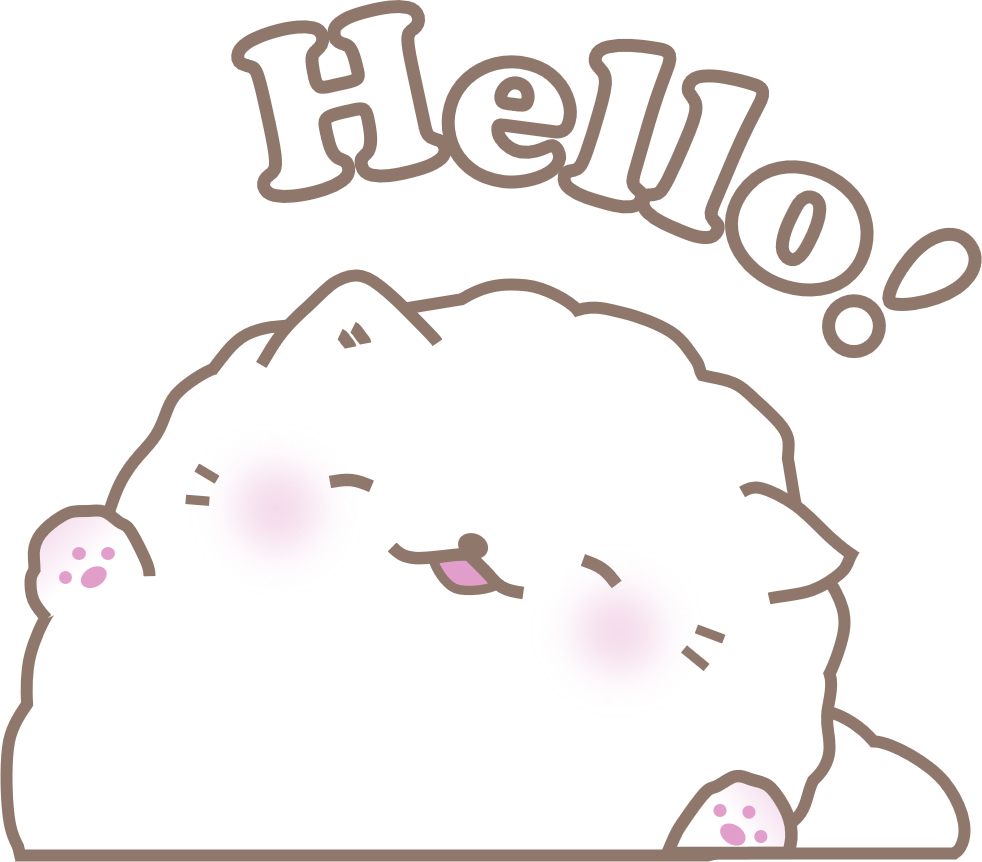 Hello Cat Discord sticker