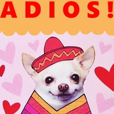 Dog Adios Discord sticker