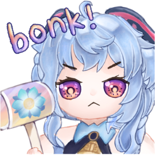 ganyubonk Discord sticker
