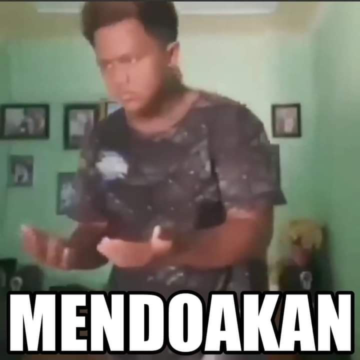 mendoakan Discord sticker