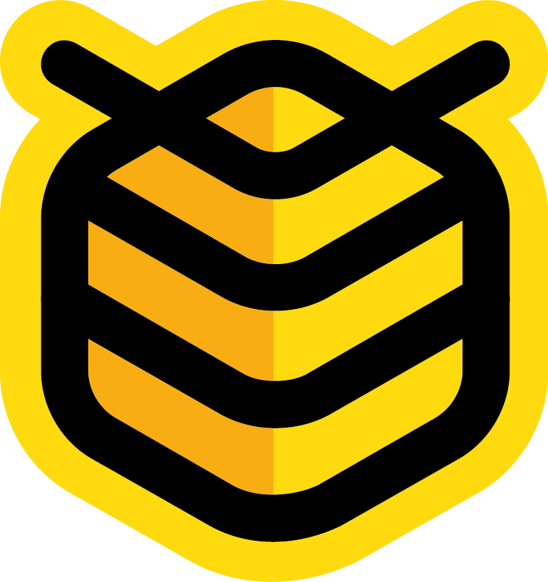 StreamBee logo Discord sticker