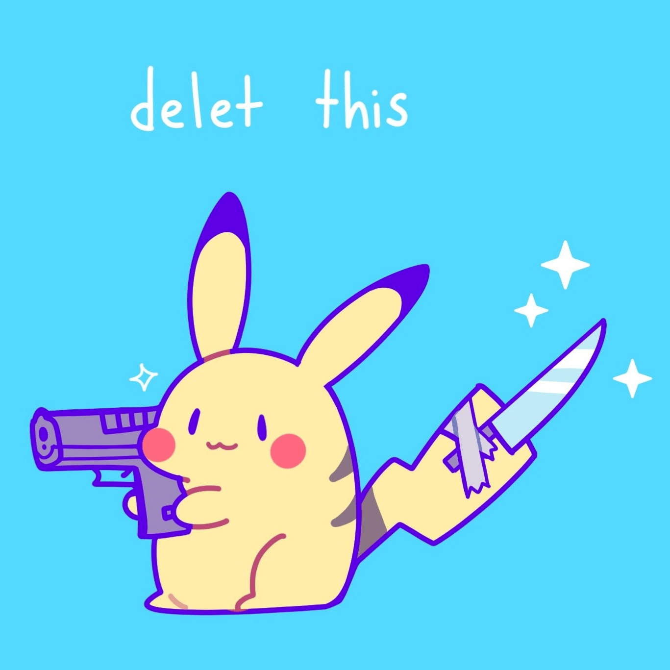deletethisbish Discord sticker