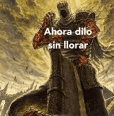 ahora dilo sin llorar Discord sticker
