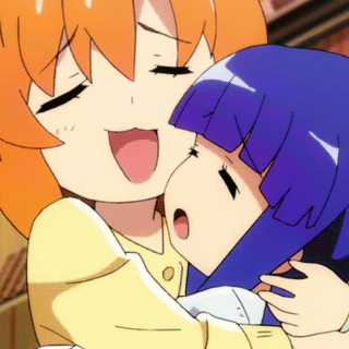 Anime Hug Discord sticker