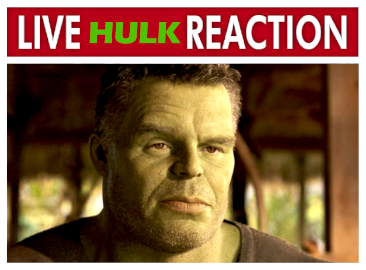 Live Hulk Reaction Discord sticker