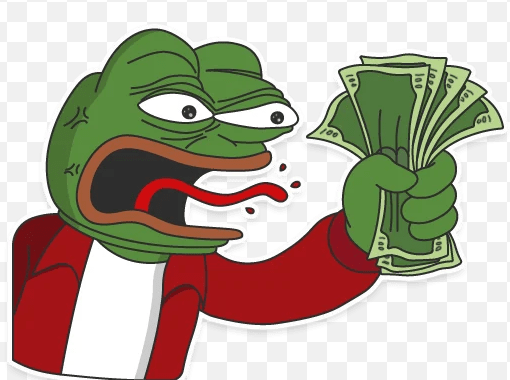 Money gaw Discord sticker