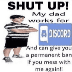 dad ban Discord sticker