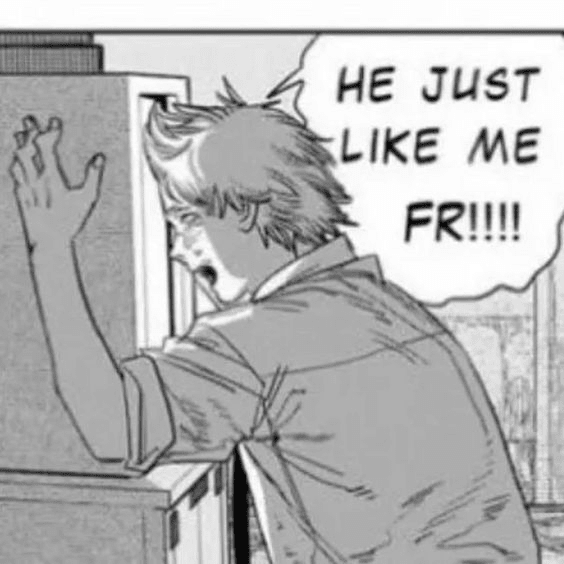 HE'S JUST LIKE ME  Discord sticker