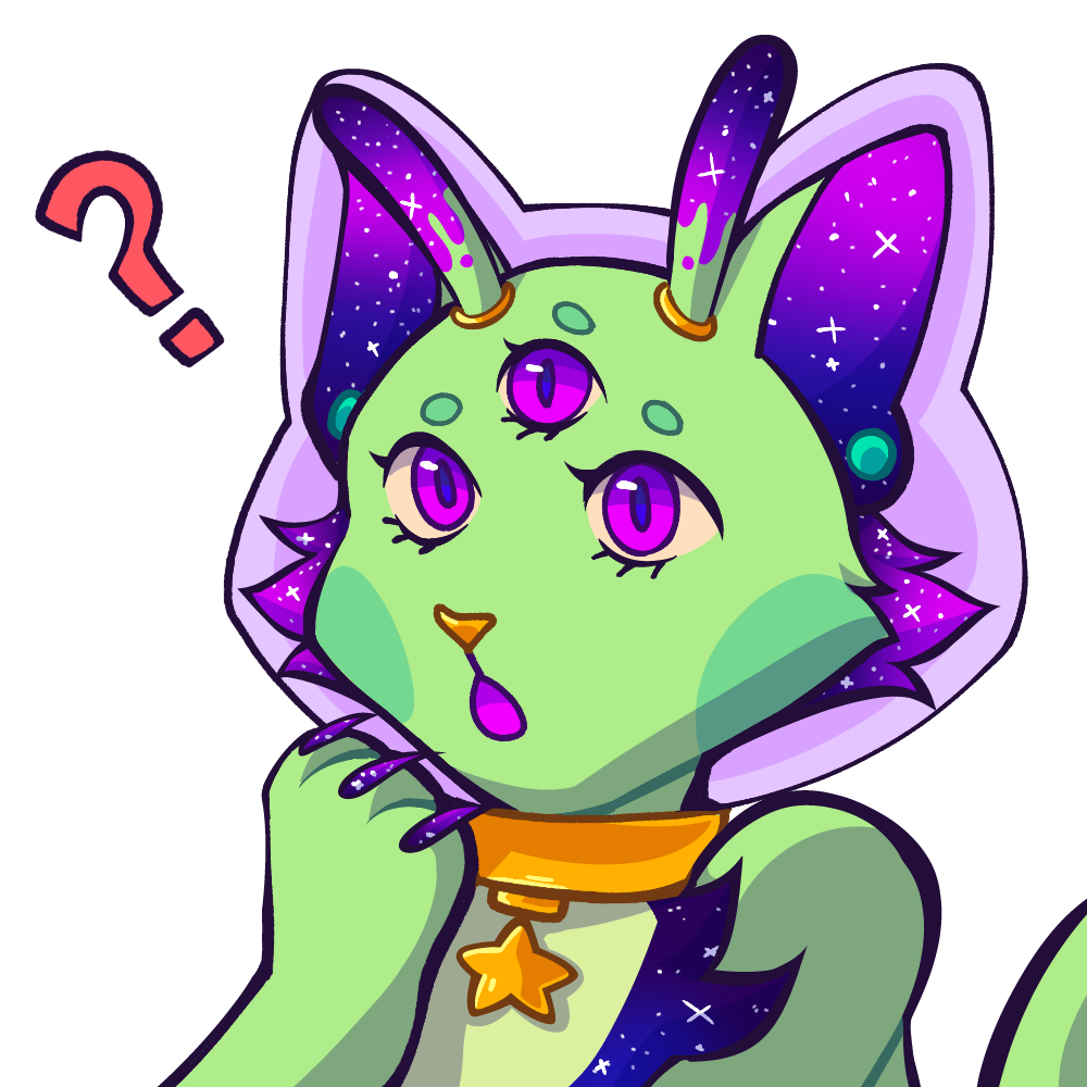 Cosmo Curious  Discord sticker