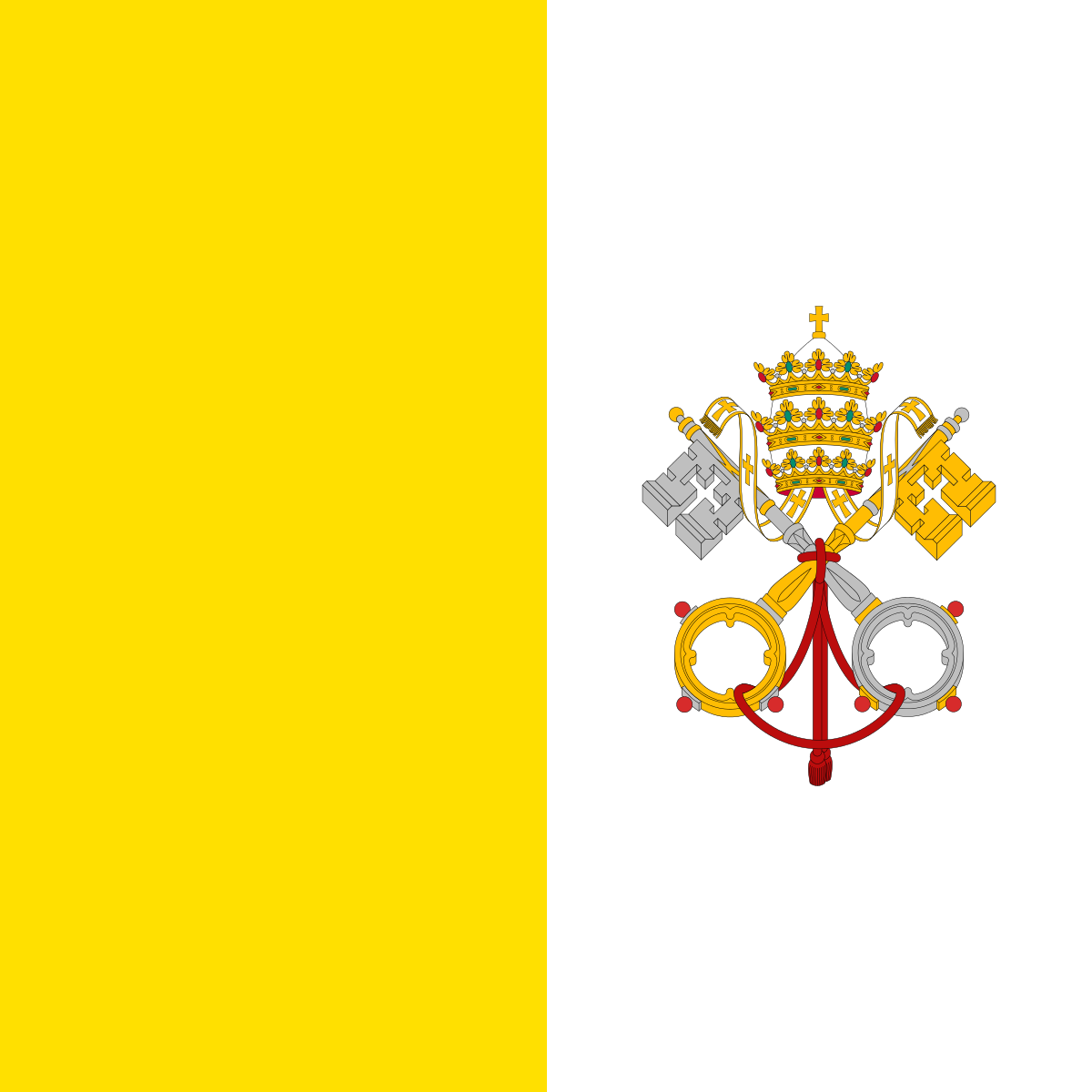 Vatican Flag Discord sticker