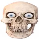 skull Discord sticker