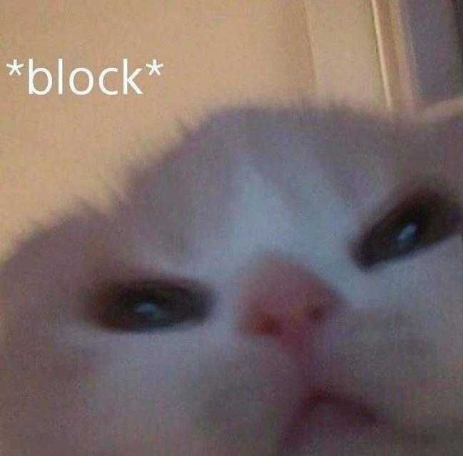 youre blocked Discord sticker