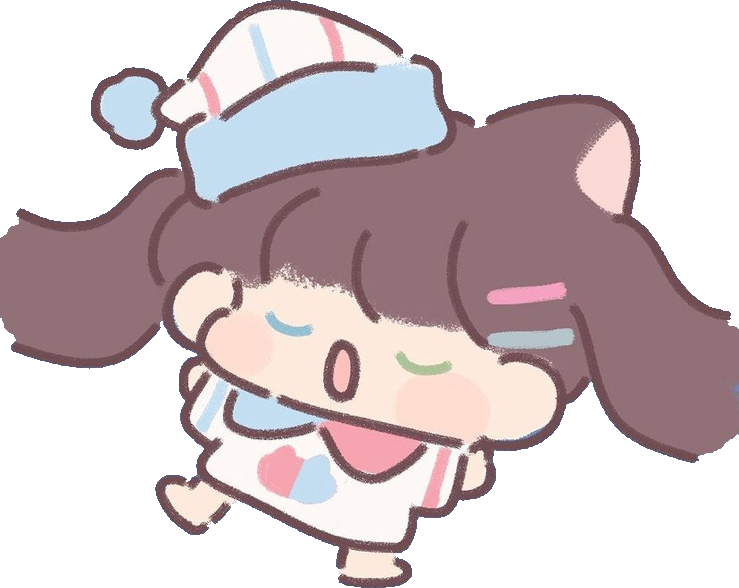 bangs sleeping Discord sticker