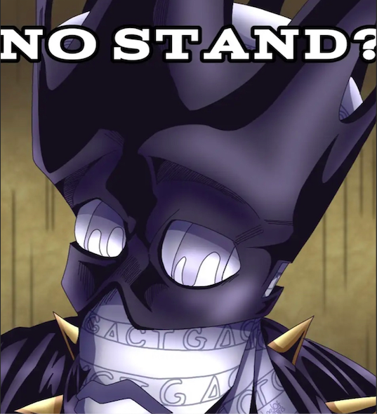 No stand? Discord sticker
