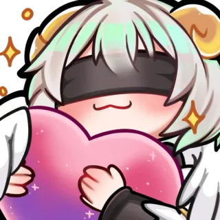 Lilith Love Heart Discord sticker
