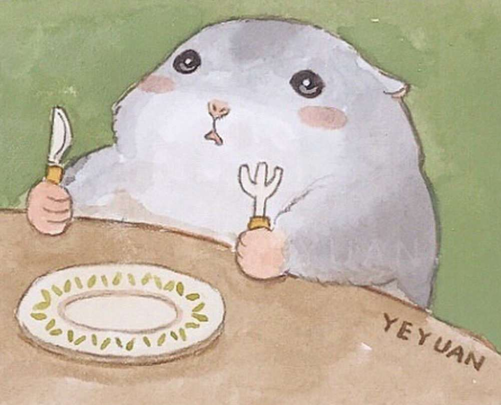 hungry Discord sticker