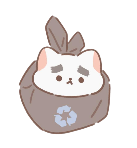 grumpy bag Discord sticker
