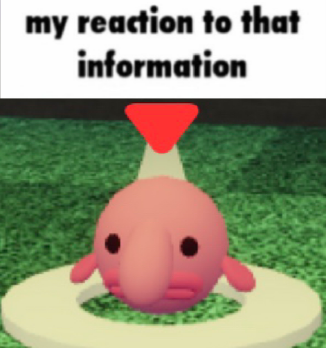 my reaction to that informatio