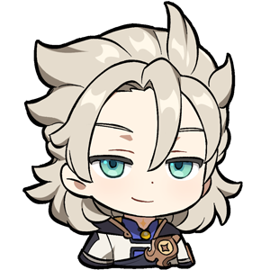 AlbedoSmug Discord sticker