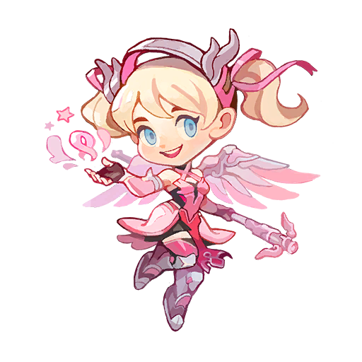 Mercy Pink Discord sticker