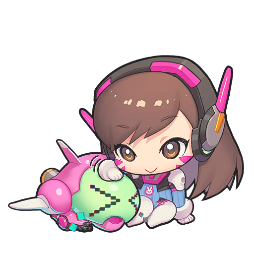 D.Va  Pat Discord sticker