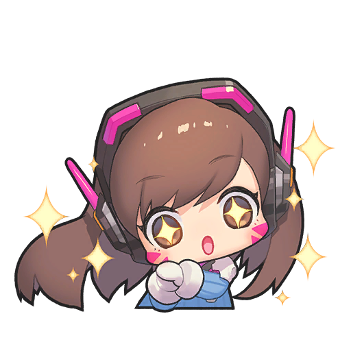 D.Va Twinkle Discord sticker