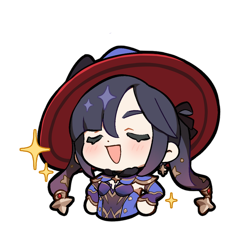 Mona Proud Discord sticker