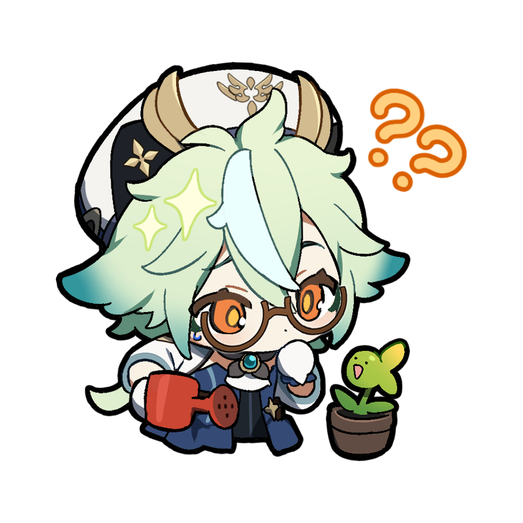 Sucrose Researching Discord sticker