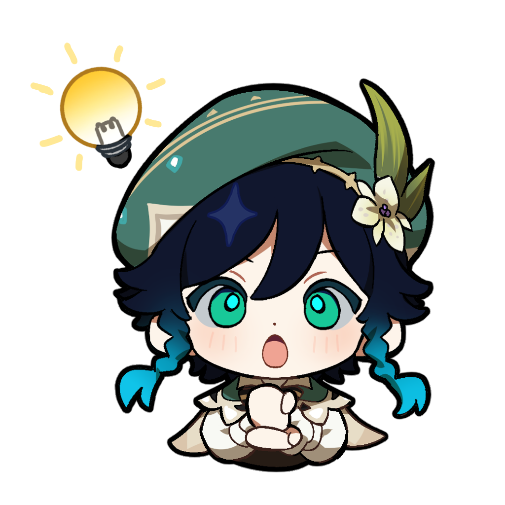 Venti Idea Discord sticker