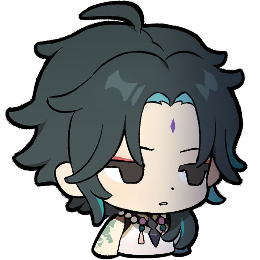 Xiao Annoyed Discord sticker