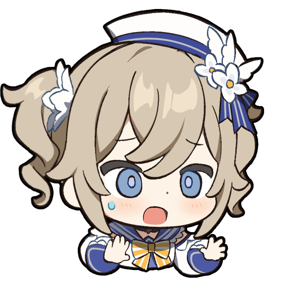 Barbara Sorry Discord sticker