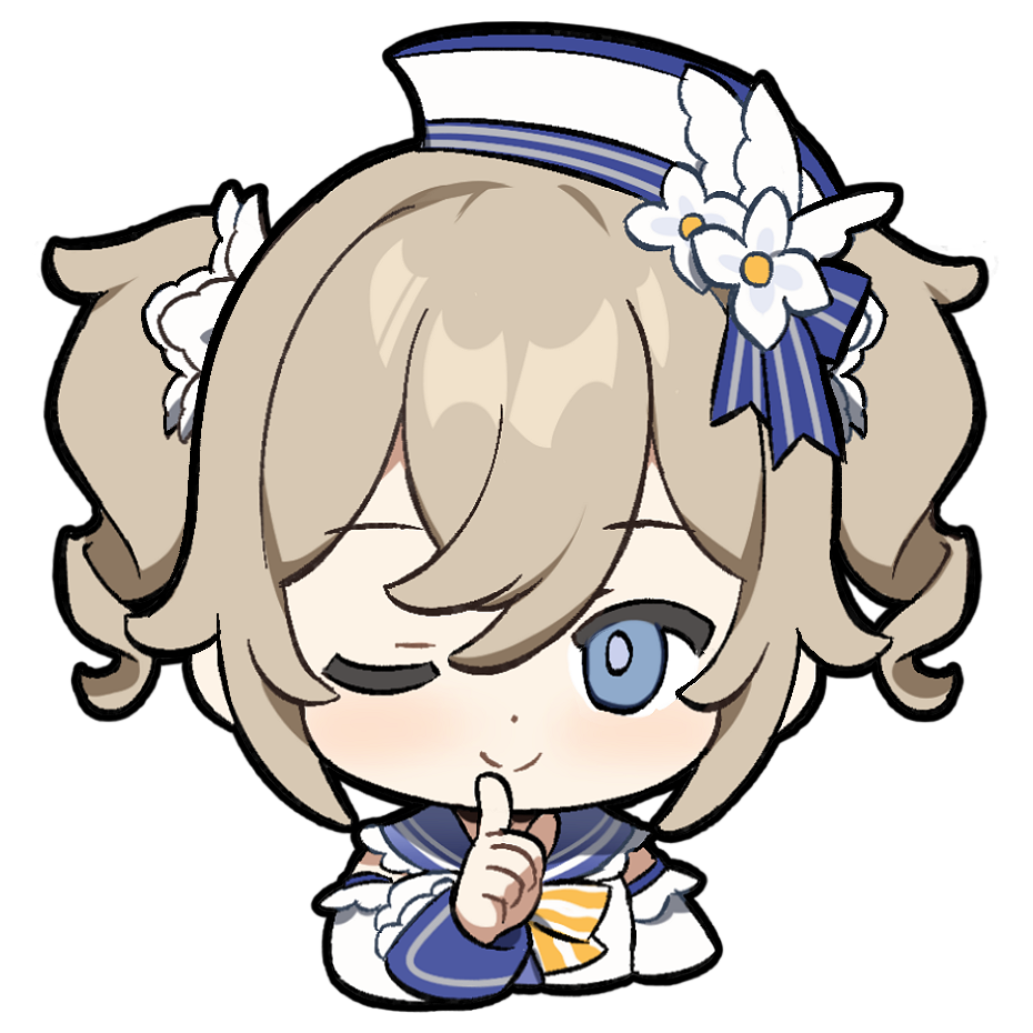 Barbara Silence Discord sticker