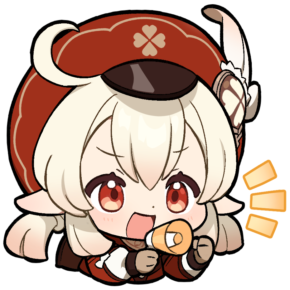 Klee Cheer Discord sticker