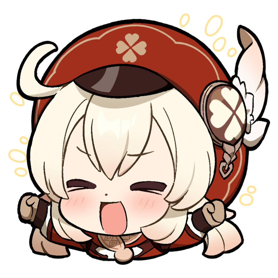 Klee Angry Discord sticker