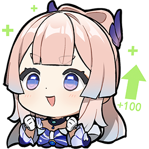 Kokomi Up Discord sticker