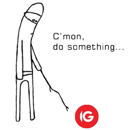 C'mon do something IndieGala Discord sticker