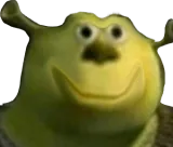 Shrekbrainless Discord sticker
