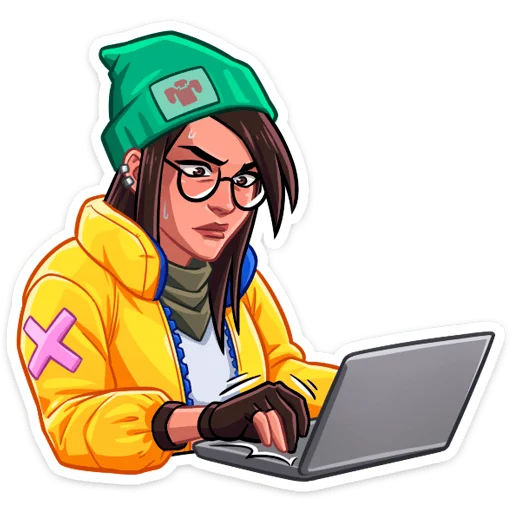 Killjoy Sweating Discord sticker