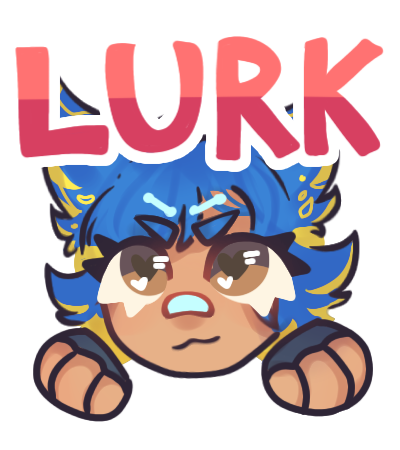 Neon Lurk Discord sticker