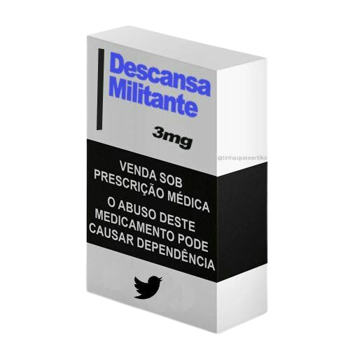 descansa militante Discord sticker
