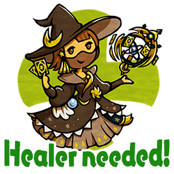 Healer in Need Discord sticker