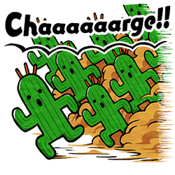 Cactuar Charge Discord sticker