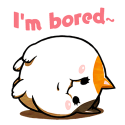 Bored Fat Cat Discord sticker