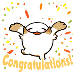 Congratulations! Discord sticker